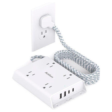 Surge Protector Power Strip with USB-C Ports