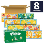 8 Boxes Kleenex Lotion Facial Tissues with Coconut Oil