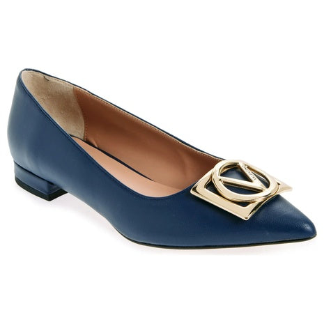 Women's Logo Buckle Flat