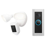 Ring Floodlight Cam Pro 2K + Ring Doorbell Pro