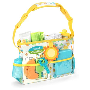 17 Piece Melissa & Doug Mine to Love Travel Time Doll Play Set