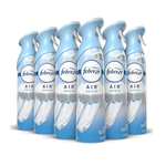 6 Bottles Of Febreze Air Fresheners Spray in Linen & Sky