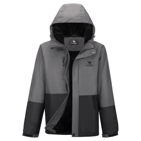 Men’s Waterproof Winter Ski Jacket with Hood