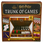 Harry Potter Trunk Of Games 6-In-1 Wooden Box