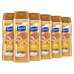 6 Suave Milk & Honey Moisturizing Body Wash Bottles