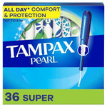 36 Tampax Pearl Super Absorbency Tampons