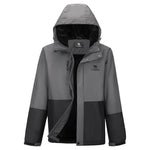 Men’s Waterproof Ski Jacket with Hood