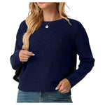 Women’s Chunky Knit Cropped Sweaters