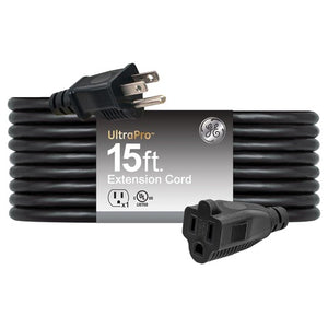 GE 15 Ft Outdoor Extension Cord
