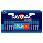 16 Rayovac High Energy AAA Batteries