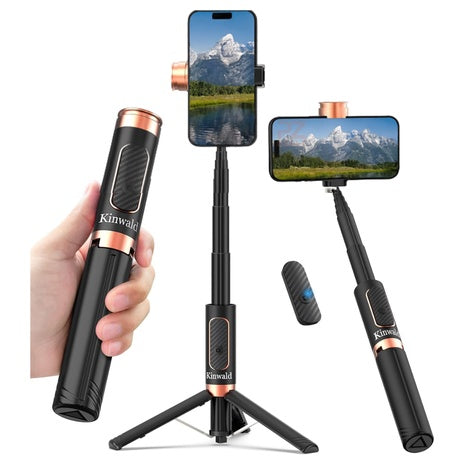 Portable Selfie Stick Tripod with Remote