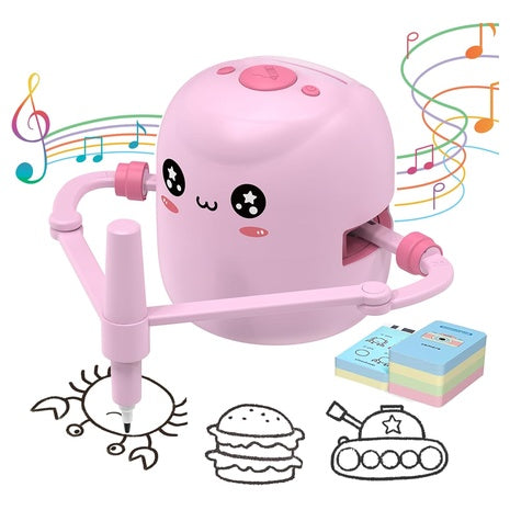 Kids Interactive Drawing Robot with 150 Cards