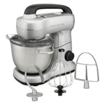 Hamilton Beach Electric Stand Mixer with 4 Quart Stainless Bowl