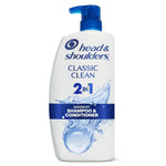 2 Big Bottles Of Head & Shoulders 2 in 1 Dandruff Shampoo and Conditioner