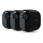 3 Arlo Essential Spotlight Night Vision Cameras