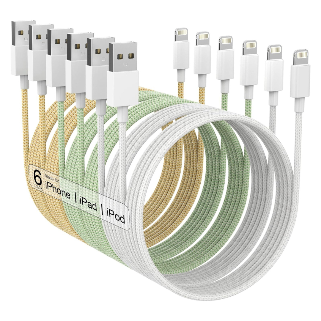 6 iPhone Charging Cables