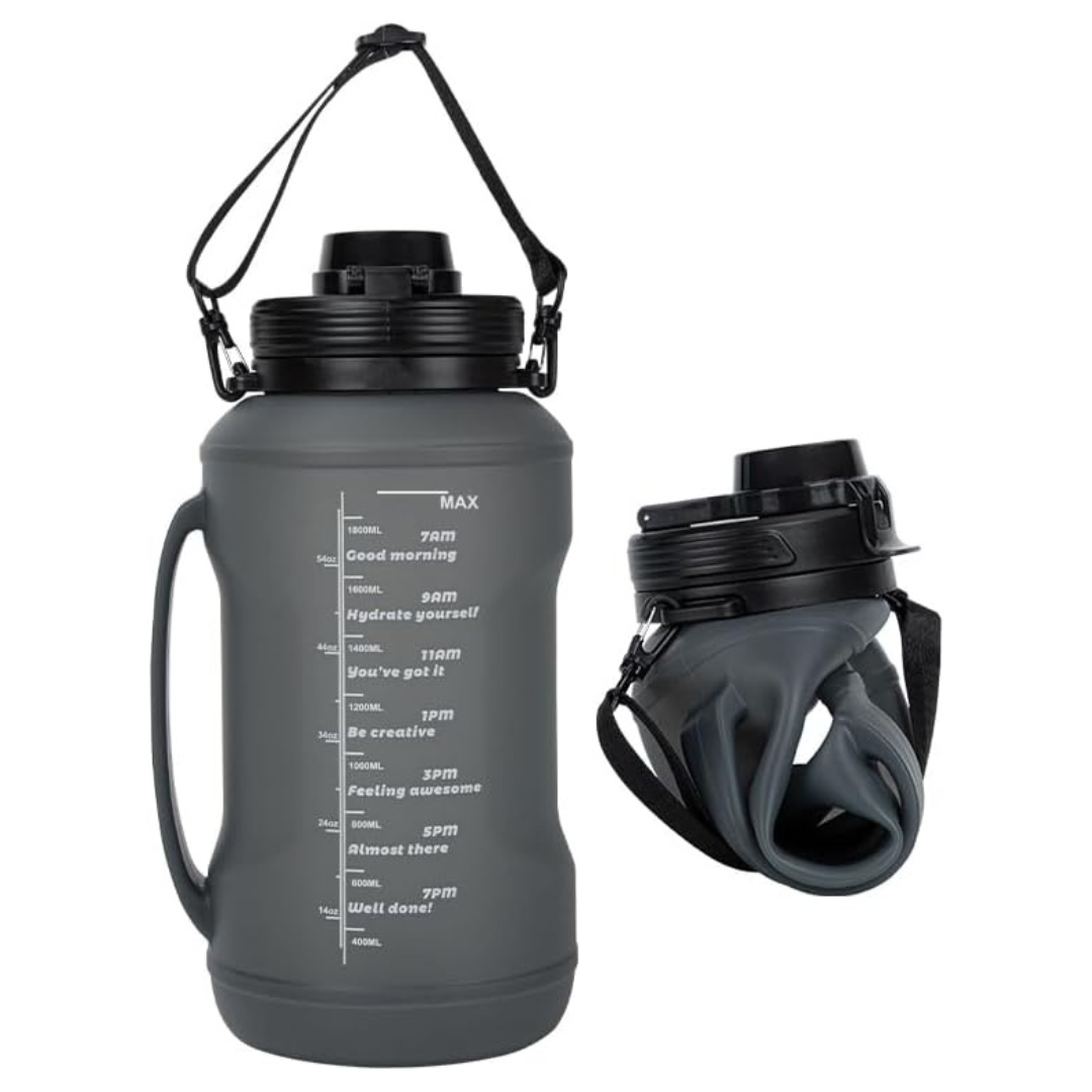 Sports Water Bottle with Time Marker