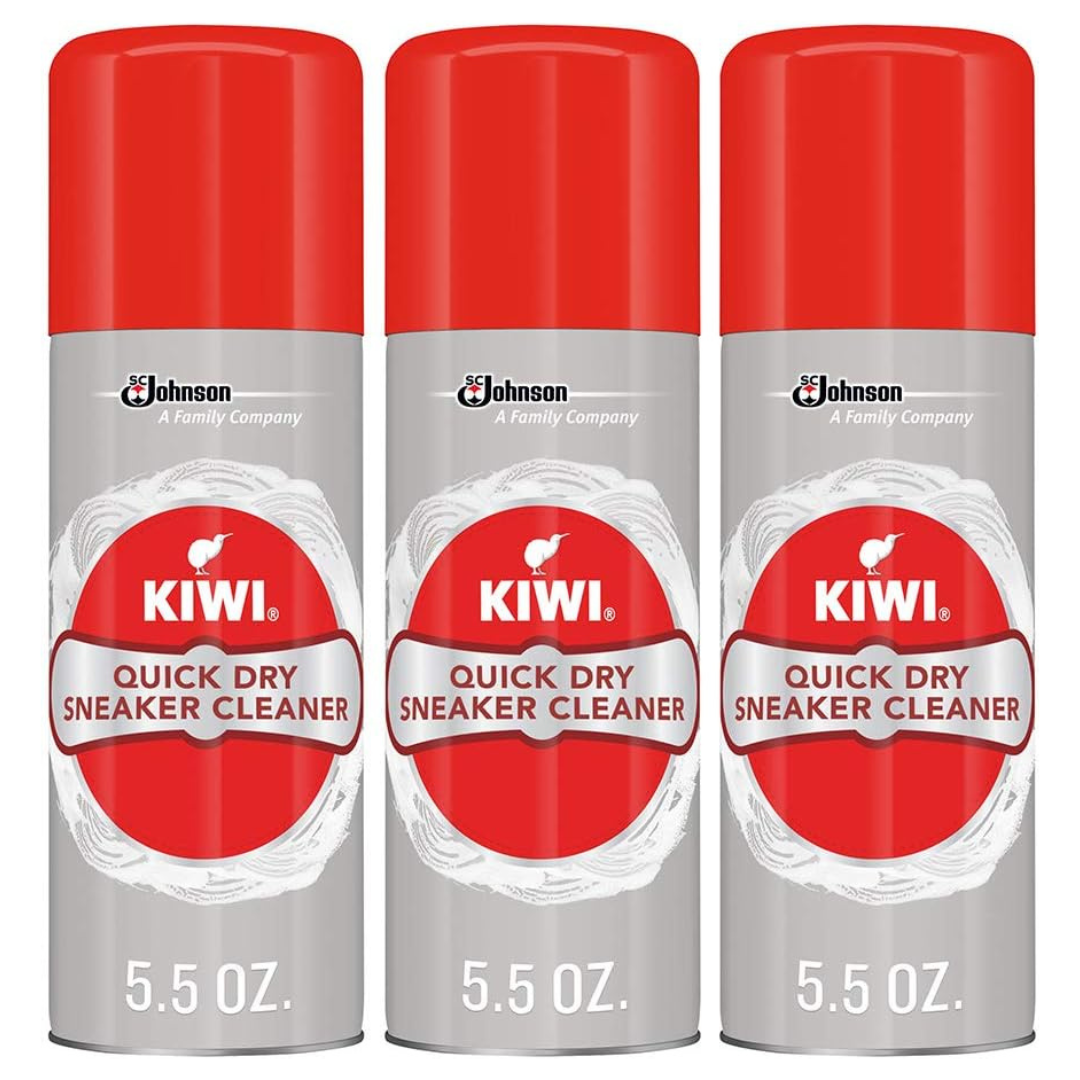 3 Pack Kiwi Quick Dry Sneaker & Shoe Cleaner