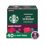 40-Count Starbucks Caffe Verona K-Cup Coffee Pods (Dark Roast)