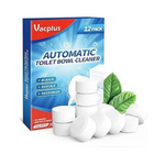 12-Pack Vacplus Automatic Toilet Bowl Cleaner Tablets