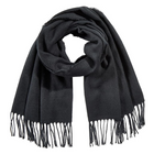 Amazon Essentials Unisex Adults’ Oversized Woven Scarf with Fringe