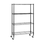 4-Shelf Amazon Basics Adjustable Heavy Duty Storage Shelving Unit (2 Colors)