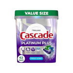 62-Count Cascade Platinum Plus ActionPacs Dishwasher Detergent Pods (Fresh)