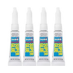 4-Pack 0.07-Oz Duro Super Glue (Clear, Quick Dry)