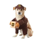 California Costumes UPS Delivery Driver Dog & Cat Costume (Large)