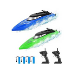 2 Remote Control Boats with Rechargeable Batteries
