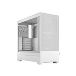 Fractal Design Pop Air Tempered Glass Mid Tower Case (White w/ Clear Tint)