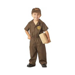 UPS Delivery Guy Costume for Kids