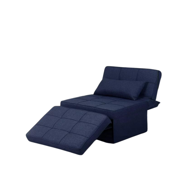 Ainfox 4-in-1 Twin Size Folding Ottoman/Lounge Chair (Various Colors)