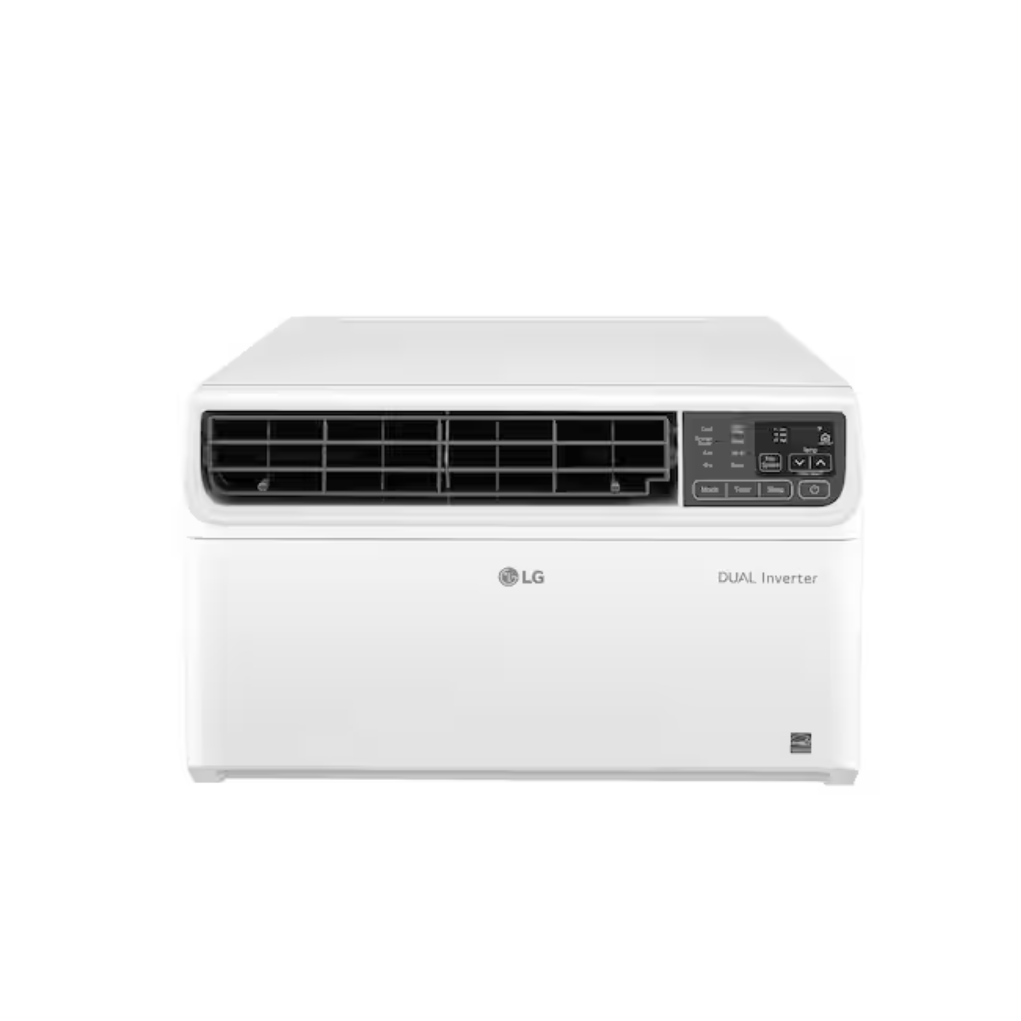 LG 8,000 BTU 115V Dual Inverter Wi-Fi Window Air Conditioner w/ Remote (White)