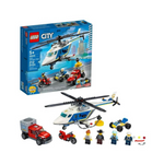 Lego City Police Helicopter Chase Building Set