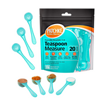 Patchke Disposable Teaspoon Measuring Spoons, 20 pack
