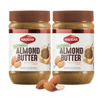 Haddar Natural Almond Butter, OU Passover, 2 Pack