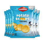 Haddar Original Potato Scoops, OU Passover, 6 Snack Packs