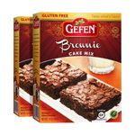 Gefen Brownie Cake Mix, OU Passover, 2 Pack