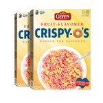 Gefen Fruity Crispy-O's Kosher For Passover Cereal, OU Passover, 2 Pack