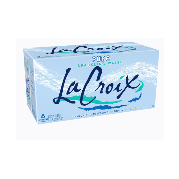 Pack of 8 LaCroix Sparkling Water Cans