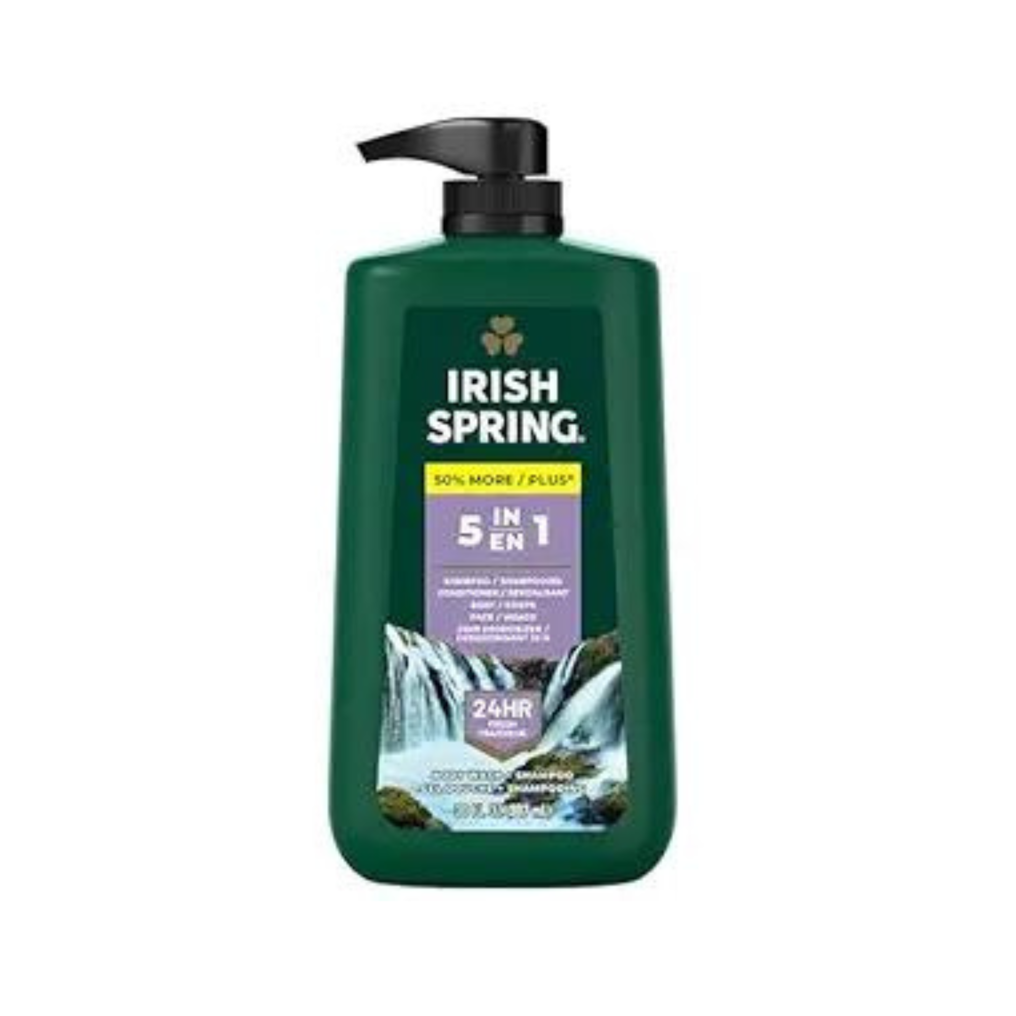 30-Oz Men's Irish Spring Body Wash Pump Bottle (5-in-1 or Original Clean Scent)