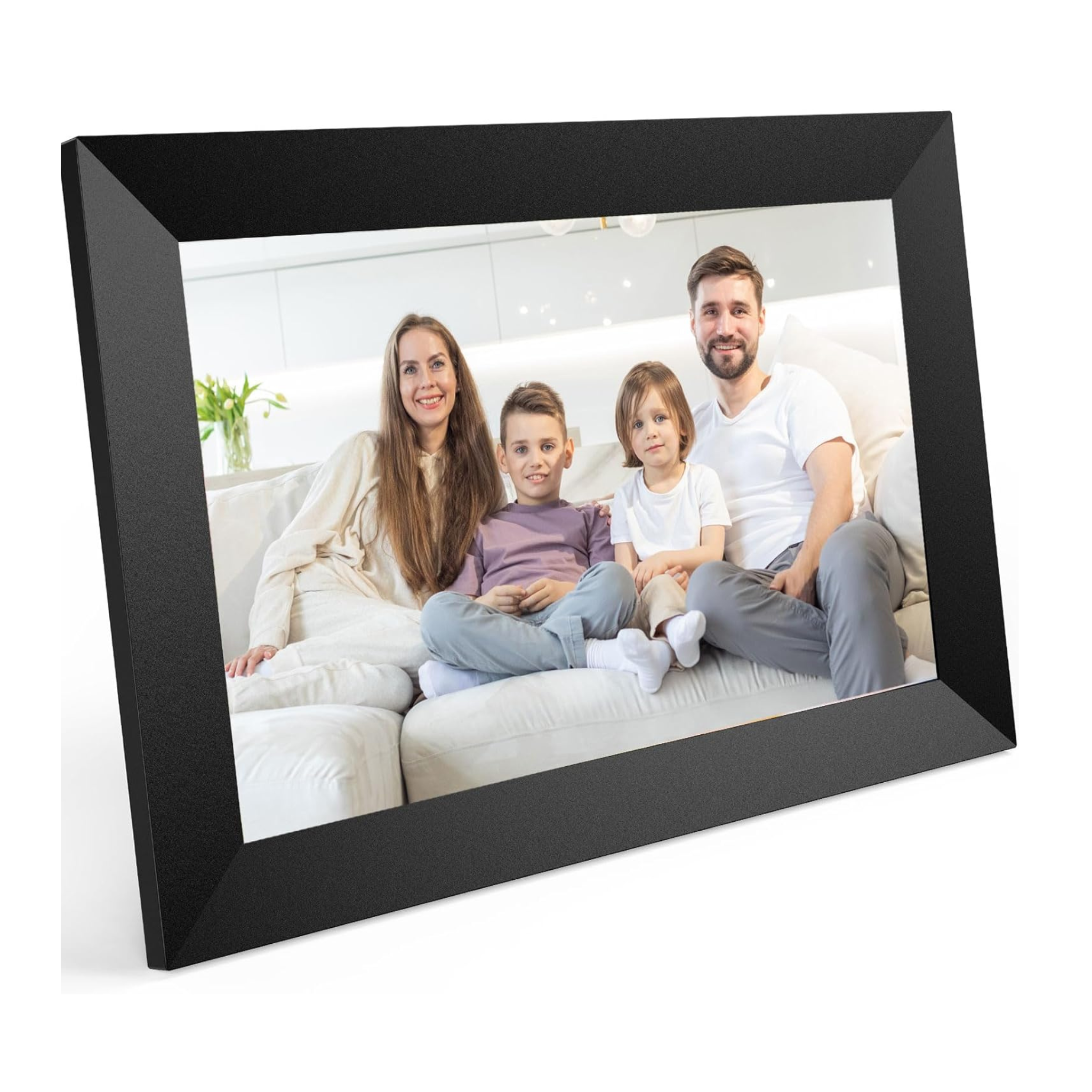 PULLOON 10.1" WiFi Digital Photo Frame with HD Touch Screen