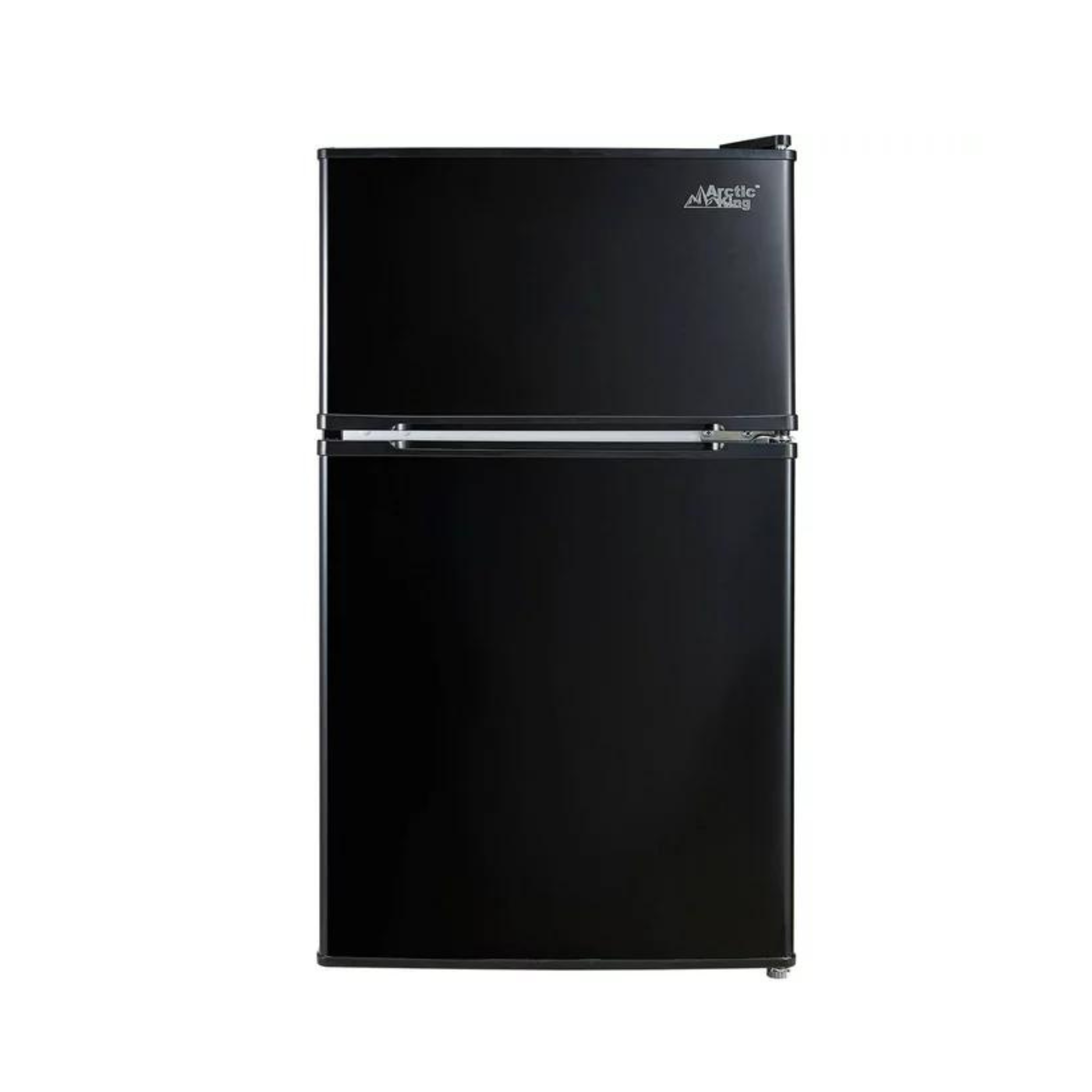 Arctic King 3.2-Cu Ft Two Door Compact Refrigerator w/ Freezer (Black)