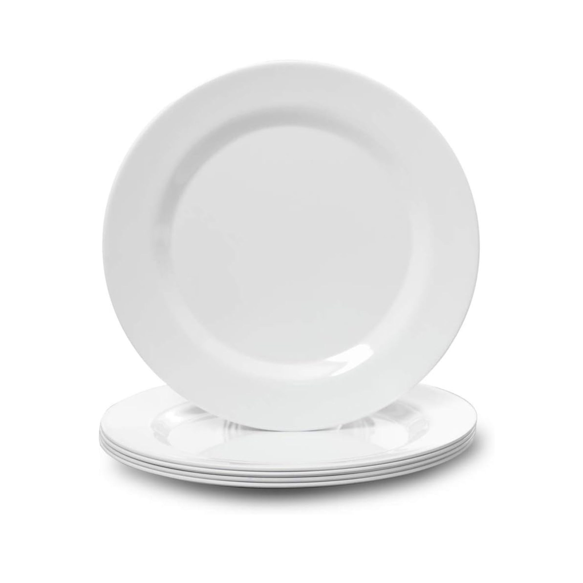 6-Piece Yummost Melamine Break-resistant Dinner Plates