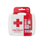 12-Piece Johnson & Johnson To Go First Aid Kit + $1 Walmart Cash