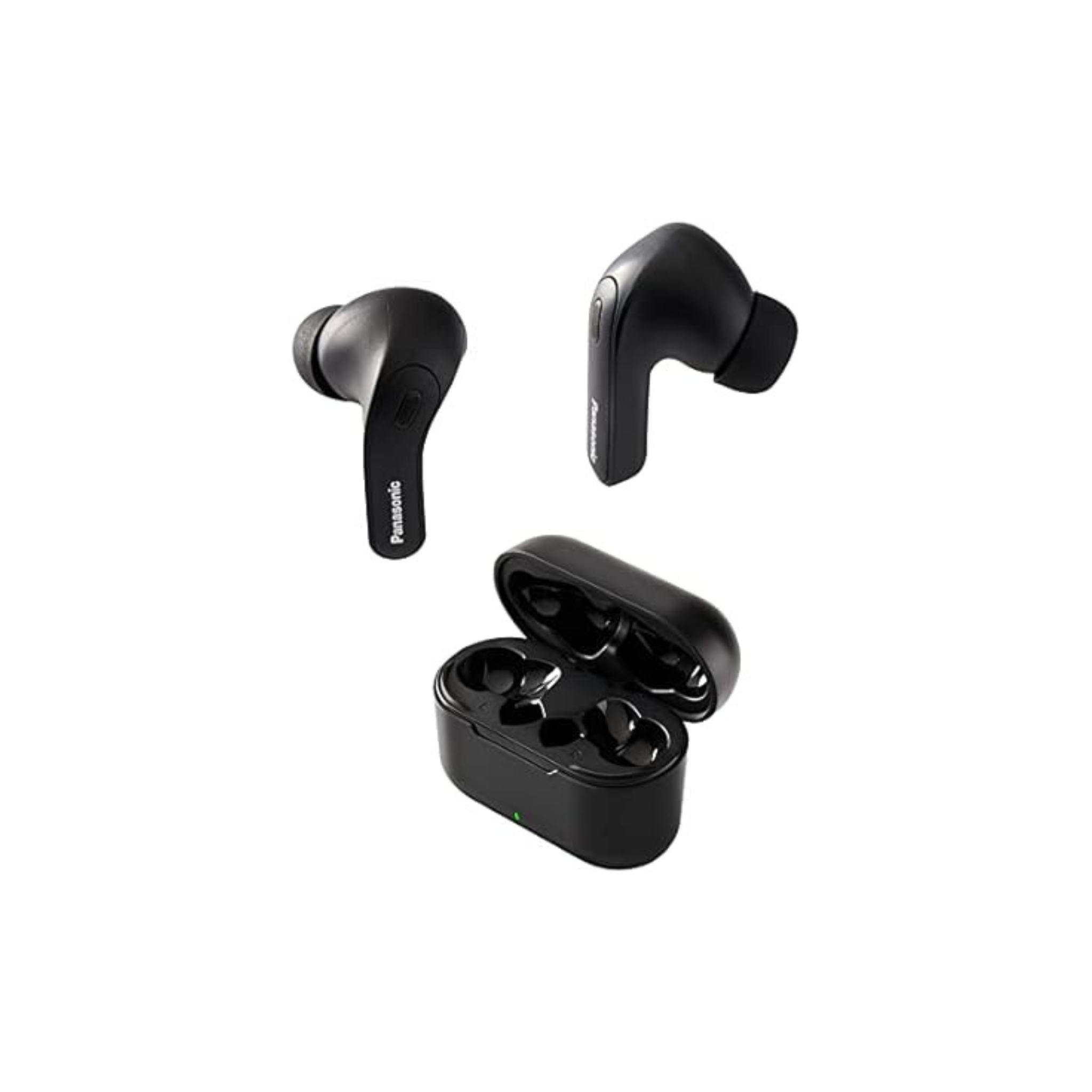 Panasonic ErgoFit True Wireless Bluetooth Active Noise Canceling Earbuds (Black)