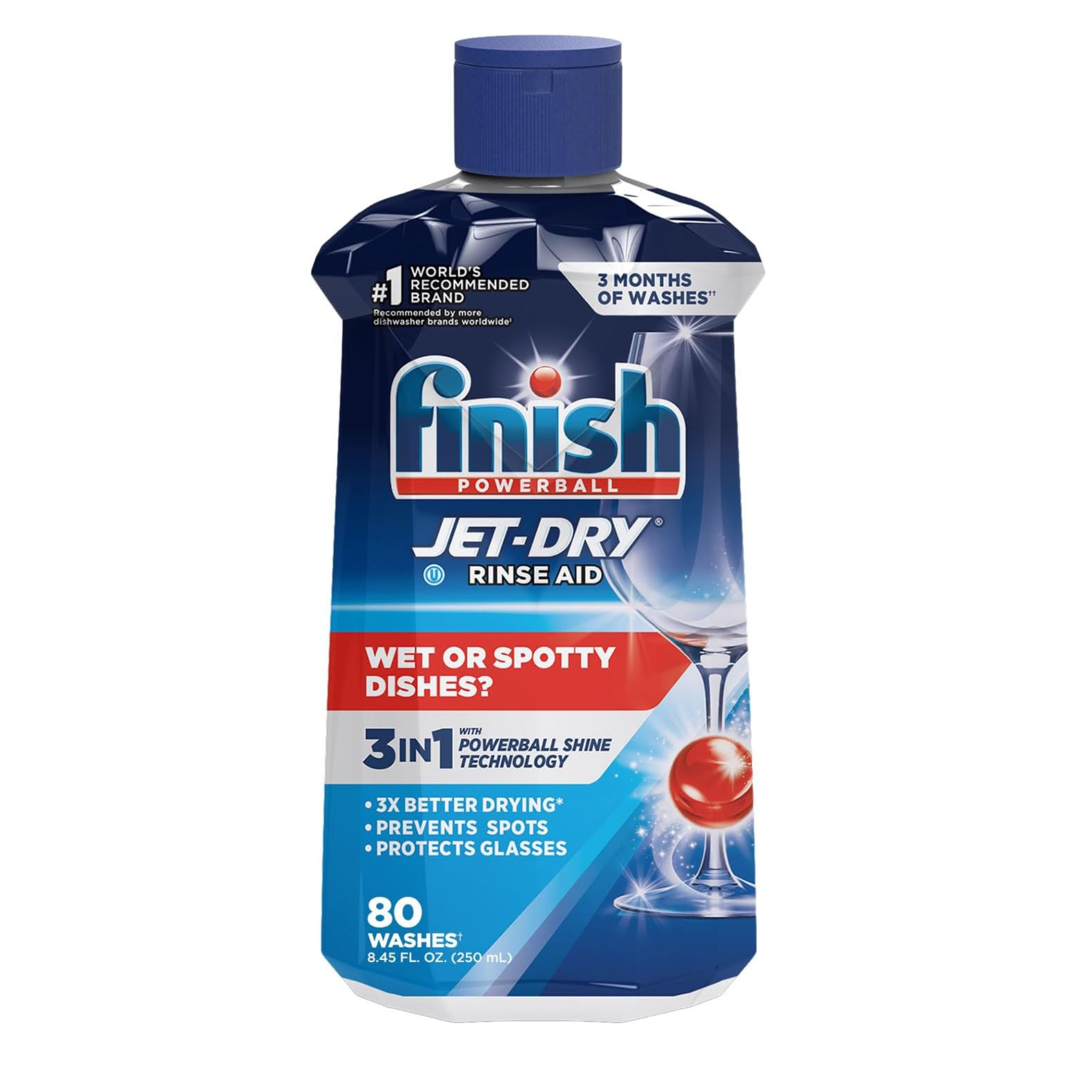 Finish Jet-Dry Rinse Aid 8.45oz Bottle