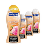 4-Pack Softsoap Macadamia Oil & Soft Peony Scent Body Wash