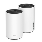 2-Pack TP-Link Deco W7200 Tri Band WiFi 6 Mesh Router System